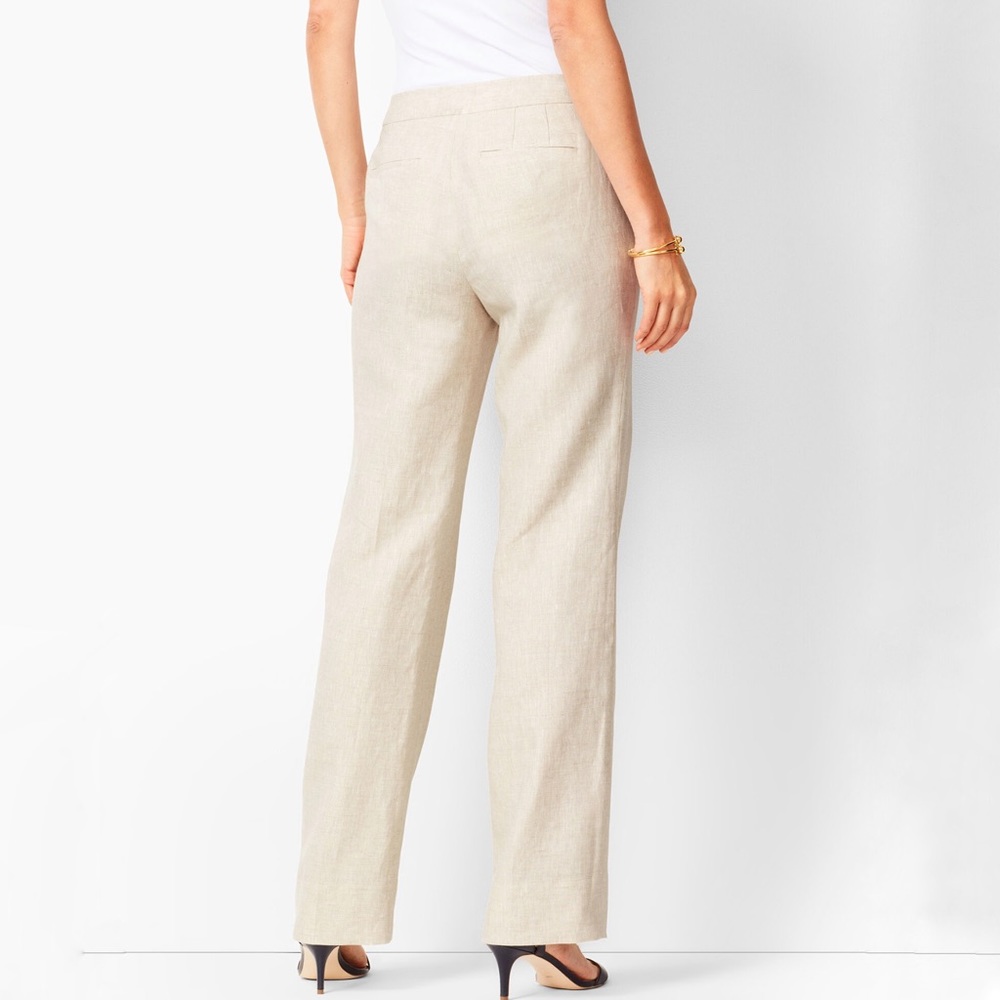 Talbots | Windsor Wide-Leg Linen Pants‎ Size 20W